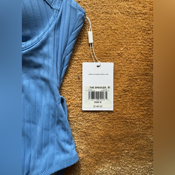 NWT Solid & Striped The Spencer One Piece Swimsuit - Picture 5 of 11